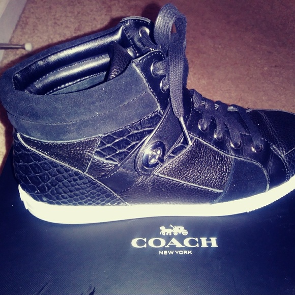 Coach Shoes - Coach Patchwork Boots